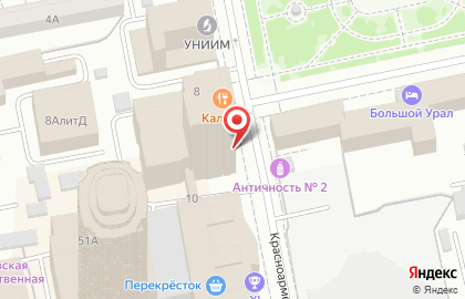 Райффайзенбанк на Красноармейской улице на карте