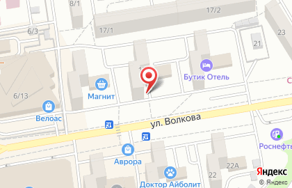 Кафе Домашний очаг в Ростове-на-Дону на карте