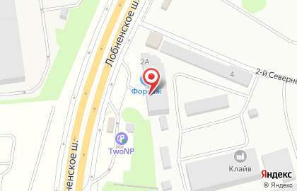 Автосервис Форсаж в Химках на карте