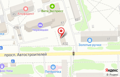 Магазин Мясорубка в Ульяновске на карте