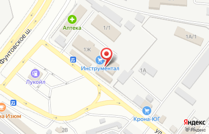 Магазин инструмента Инструментал на карте