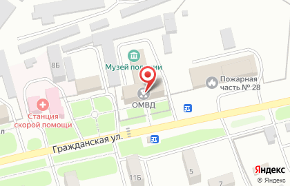 Отдел МВД России по Каменскому району на карте