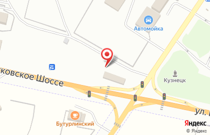 Магазин автозапчастей в Пензе на карте