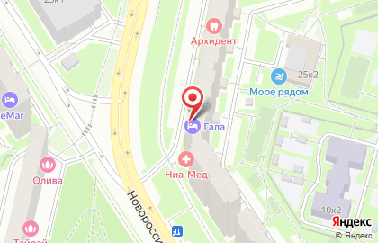 Мини-отель Гала на карте