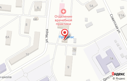 Магазин одежды и игрушек в Центральном районе на карте