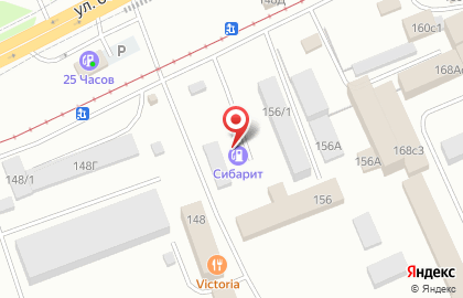 АЗС в Красноярске на карте