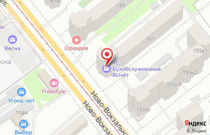 Компания по посуточной аренде квартир spb2day на Ново-Вокзальной улице на карте