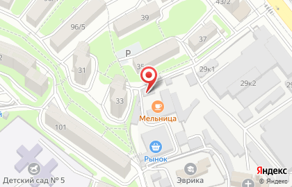Магазин разливного пива в Первореченском районе на карте