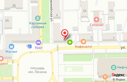 Торгово-монтажная компания Окна региона на Первомайской улице в Салавате на карте