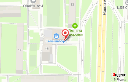 Студия красоты Малахит на карте