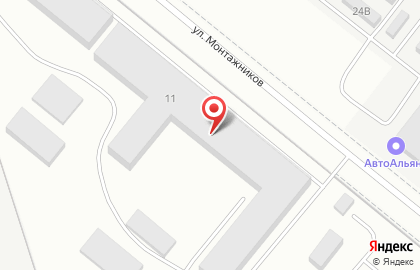 Parttrade.ru на улице Монтажников на карте