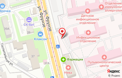ООО Инвестор на улице Фрунзе на карте