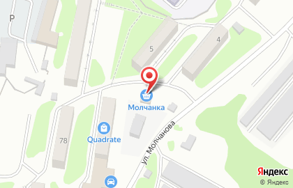 Молчанка на карте