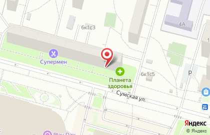 Магазин цветов Цветарик в Северном Чертаново на карте