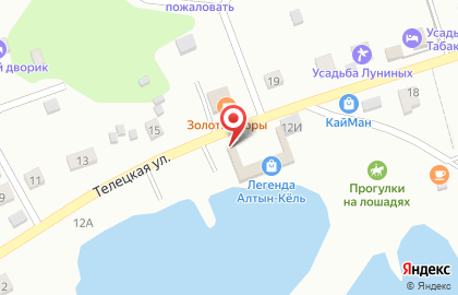 Киоск сувенирной продукции Алтын Кёль на карте