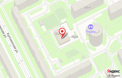 Управляющая компания ДОМСПБ на Купчинской улице на карте