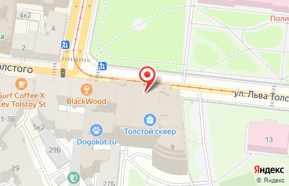 Casual cafe в Петроградском районе на карте