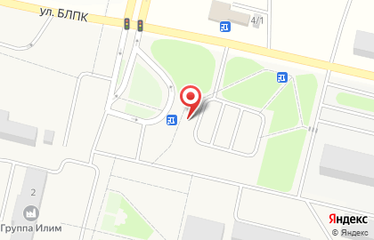 Продовольственный павильон в Центральном районе на карте