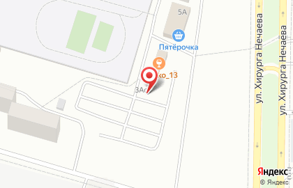Автостоянка Маяк в Елабуге на карте