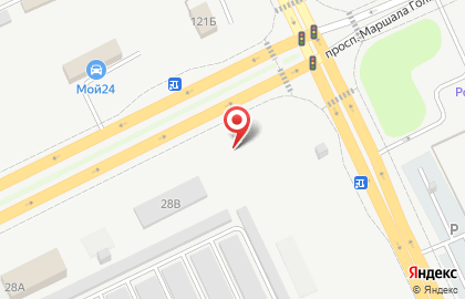 Шиномонтажная мастерская в Кургане на карте