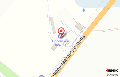 Автосервис Орловский на карте