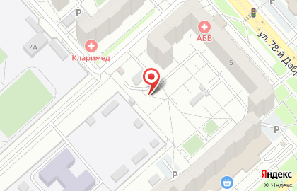 Продуктовый магазин в Красноярске на карте