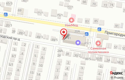 Универмаг Лиза в 3-м Звенигородском проезде на карте