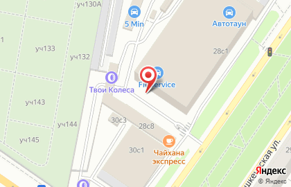 Техцентр Автостекло на Ташкентской улице на карте