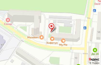 Образовательный центр Репетитор в Октябрьском районе на карте