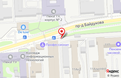Вольт на улице Байдукова на карте