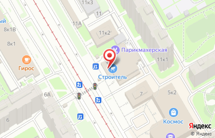 Салон красоты Аметист на карте