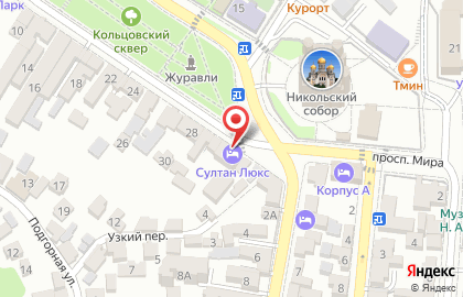 Отель Султан на карте