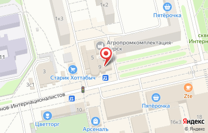 Магазин автозапчастей Lada Dеталь, магазин автозапчастей в Железногорске на карте