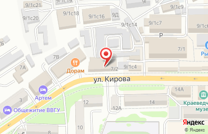 Интерьер-салон во Владивостоке на карте
