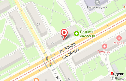 Студия красоты Grafit на карте