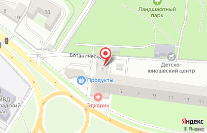 Детская частная клиника и стоматология Эдкарик в Ленинградском районе на карте