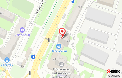 Магазин Влад Алко 24 на проспекте Строителей на карте