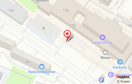 Магазин овощей и фруктов в Москве на карте