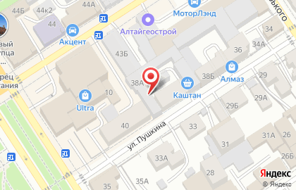 Сауна Удачная на карте
