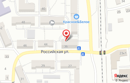 Аптечный пункт на Российской улице на карте