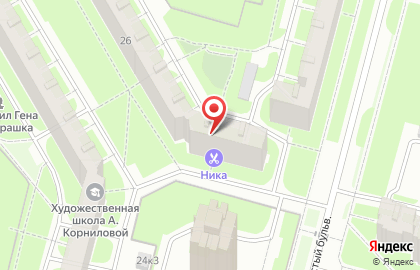 Мастерская по ремонту мобильных устройств связи на Серебристом бульваре на карте
