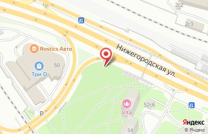 Восточные Вечера на Нижегородской улице на карте