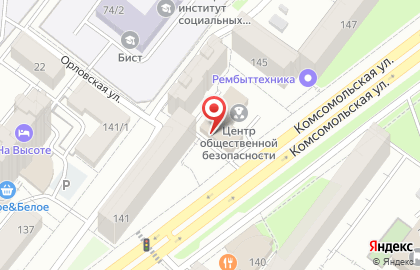 Служба экспресс-доставки Сдэк в Октябрьском районе на карте