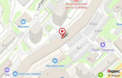 Автотехцентр Кузовной на проспекте Богдана Хмельницкого на карте