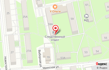 Следственный отдел по Ленинскому району Следственное управление Следственного комитета РФ по Удмуртской Республике в Ижевске на карте