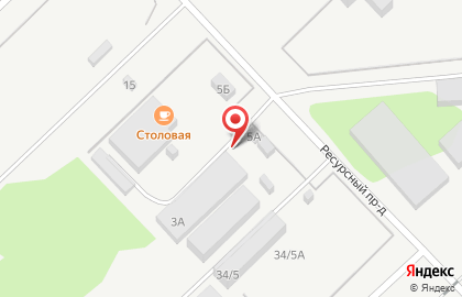 Столовая в Казани на карте