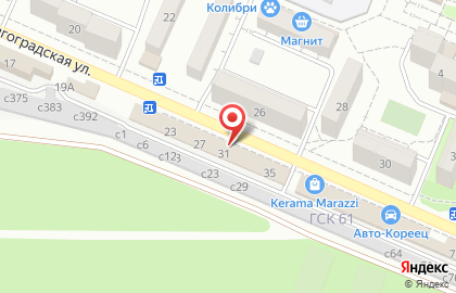 Техцентр по обслуживанию автомобилей и продаже запчастей Оригинал-Авто на Волгоградской улице на карте
