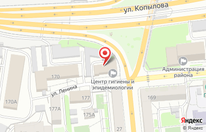 Центр гигиены и эпидемиологии в Красноярском крае в Красноярске на карте