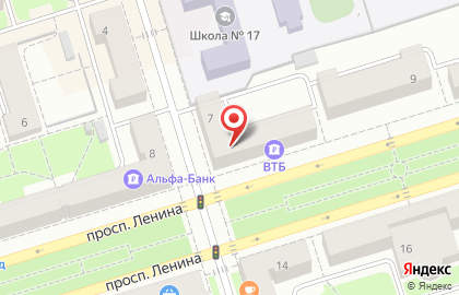 Кофейня Coffee Like на проспекте Ленина, 7 на карте
