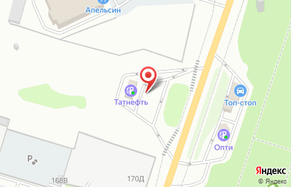 АЗС-Комплекс на улице Пушкина на карте